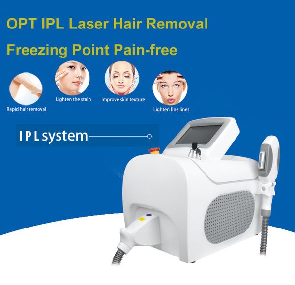 Belleza indoloro IPL OPT Elight permanente profesional portátil hecho en Alemania EE. UU. Elimina la máquina de depilación láser Ipl