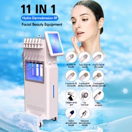 Beauté soins personnels rajeunissement de la peau anti-âge oxygène hydro dermabrasion rf peau du visage resserrement et blanchiment machine