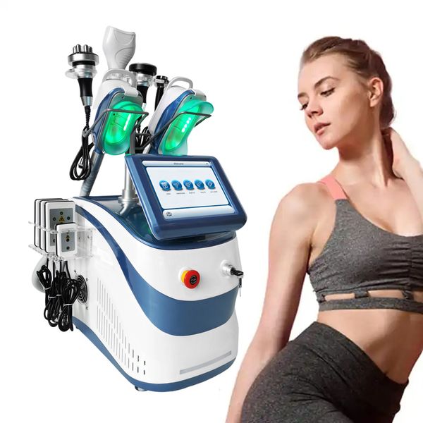 Schönheitsprodukte 360 Therapie Kryolipolyse Schlankheitsmaschine 40k RF Kavitation Vakuum Kryo Freeze Fat Gerät