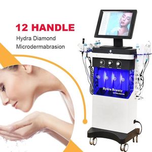 Schoonheidssalonapparatuur Hydra Diamond Dermabrasie H2O2 Microdermabrasion Jet Peel Hydro Facial Machine