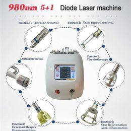 Schoonheidssalon spa gebruik 980 nm diode laser voor spideraderverwijdering/laser vasculaire verwijderingsmachine