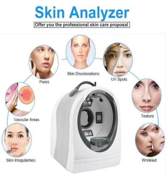 Beauty Whole New 3D UV Images Digital Smart Facial Skin Analyzer pour Salon Beauty Shop4260406