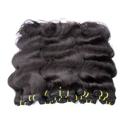 DHgate Produits Cheveux gros Extensions Virgin cheveux brésiliens Bundles Tissages vague de corps 1 kg 20pieces Lot 50 g Couleur naturelle / Pcs