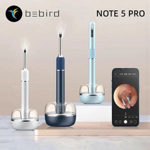 Bebird Note5 Pro Ear Cleaner Smart Visual Wax Sticks Endoscope Tweezers Earpick Mini Camera Otoscope Personal Health Care 240424