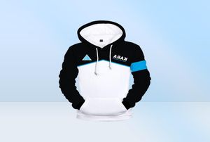 Devenir humain Detroit 3D Sweatshirts pour hommes hiver chaud sweat à capuche Designer Clothig4016915