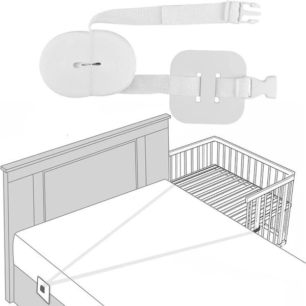 Connecteur de lit matelas sangle ceinture feuille bébé Fixation attaches support berceau pont cordes sangles double connexion Fixation 240106