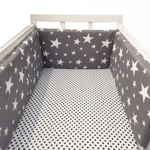 Rieles de cama de 20030 cm, cerca de cuna de bebé, barandilla de protección de algodón, parachoques grueso, una pieza alrededor de Protector, decoración de habitación 221205