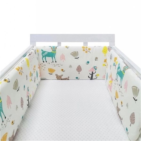 Rails de lit Ensemble de pare-chocs de berceau pour bébé Born Polka Dot Coton Imprimé Pare-chocs de lit en protection infantile pour garçon fille 200x30cm 220826