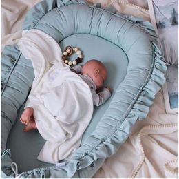 Rails de lit bébé berceau nid 60x95cm chaise longue né dormir Portable câliner bébé nid garçons filles 230601