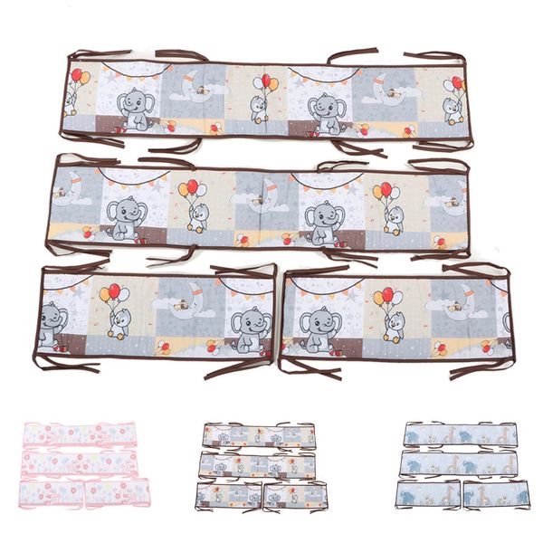 Railas de la cama Cuna de la cerca del bebé Circunferencia Avinible Profesión del choque Safe Lante de la cama Soft Wrap Protección del parachoques para niños Kit de lino de cama para niños 230816