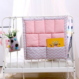 Bed rails bed hangende opbergtas baby nest sten kuit bumper bed baby katoen krib Organisator speelgoedluierzak voor wieg beddengoed sets baby matress 230816