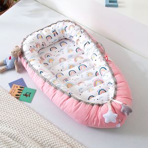 Rails de lit Portable Toddler Care Baby Nest Amovible Parcs pour enfants Matelas Lavable born Nursery Travel Folding Crib 230601