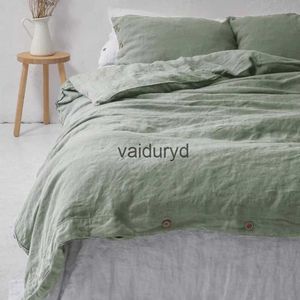 Beddengoedsets 100% puur linnen sets Dekbedovertrekset van natuurlijk vlas Met hoes Modern 220x240 Kingsize dekbedovertrekken Geen lakenvaiduryd