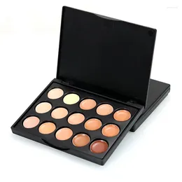 Literie sets 15 couleurs palette de cachette mini-fondation de base de base de base de couleur Correcteur Contour de contour couverture de couverture de visage