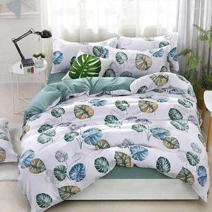 Beddengoed sets 37tropisch 4 stks meisje boy joch bed cover set dekbed volwassen kindbladen en kussenslopen dekbed 2TJ-61009