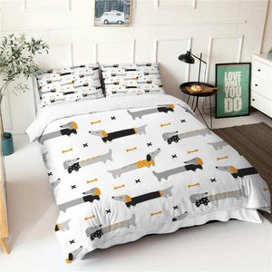 Ensembles de literie 3d draps de lit tissu dck-tacs de conception draps de lit avec taies d'oreiller en housse de couette chaude douce décor de chambre à coucher