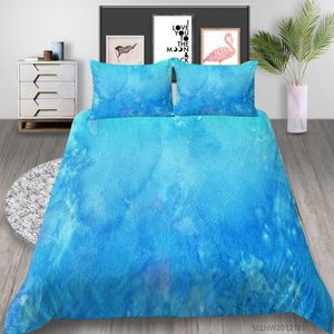 Ensembles de literie 3D ensemble de luxe peinture à l'huile housse de couette décoration de la maison 2/3 pièces Polyester lit livraison directe vente