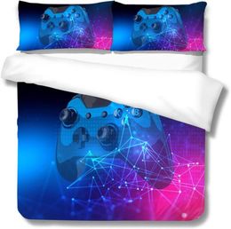 Conjuntos de ropa de cama 3D Set Xbox Juego Mango de dudas impresas Cubierta King King Queen Child Kids Decoración Home Textile3239489