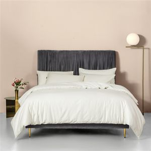 Juegos de cama Juego de algodón egipcio de 600 hilos Funda nórdica de primera calidad Ropa de cama Funda de almohada RU EUROPE Queen King Size Sábana bajera 230725