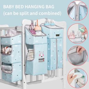 Beddengoed Sets Baby Bed Organizer Opknoping Zakken geboren Wieg Luier Opbergtas Voor Baby Baby Kleding Caddy Verpleging 231011
