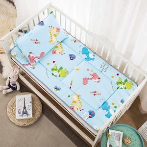 Ensembles de literie matelas bébé 60X120 cm dessus de matelas bébé coton quatre saisons linge doux ensemble de lit bébé 230329