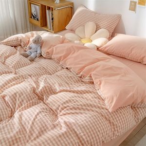 Beddengoed sets beddengoed set bed linnen 2 slaapkamers dekbedovertrek beddenboers op de laken quilt cover 220x240 cover 160x200 voor kingbed anime 220901