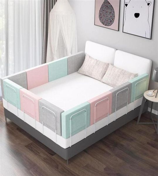 Ensembles de literie Born Baby Bed Clôture Barrière réglable Sécurité Garde-corps Maison Parc sur rails de berceau 06 ans tout-petits Rail314826464183292