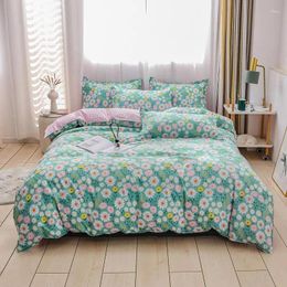 Beddengoed sets cama de tamao doble ropa lino para nios nias y adolescentes funda nrdica sbana almohada