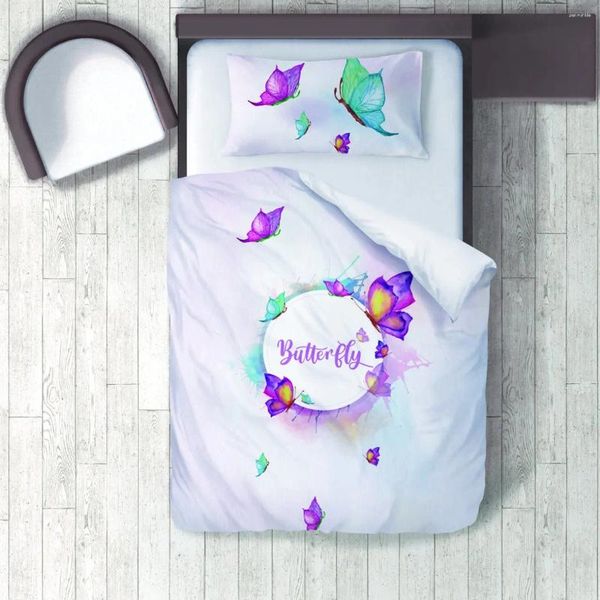 Juegos de ropa de cama dibujos animados de niños para bebés