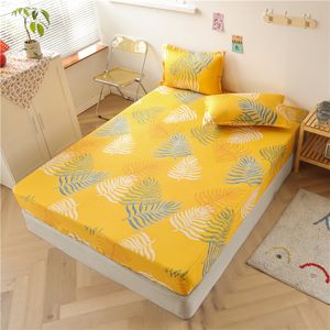 Beddengoed sets cartoonplaat polyester matras deksel geen kussensloop zachte comfortabele kamer decor kussen thuisbescherming 230503