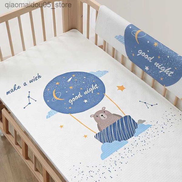 Juegos de ropa de cama Almohadilla de repuesto para colcha de bebé de algodón Almohadilla de repuesto para pañales para bebés Almohadilla impermeable para niños Q240228