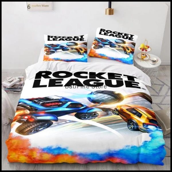 Sets de ropa de cama Design Game Racing Car Juego de cama de cama para niños para niños Capas de dormitorio para niños Cubierta de regalo de regalo