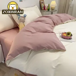 Sets de ropa de cama cubierta nórdica 220x240 2 personas completas ... sábanas florales de la cama de la cama del edredón