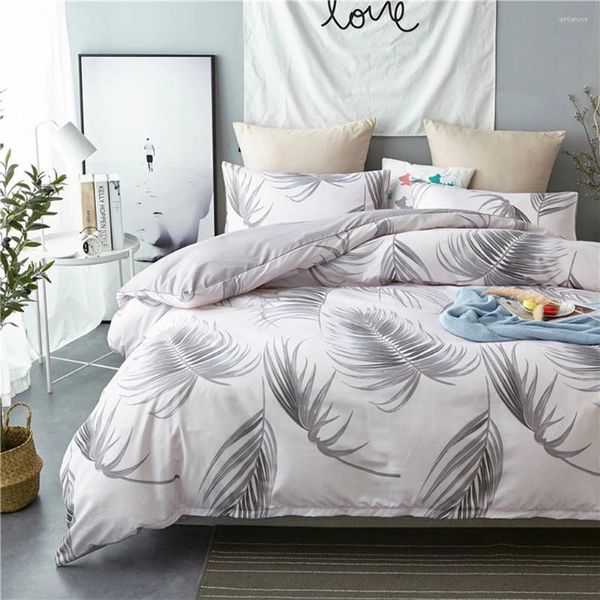 Juegos de cama de ropa de cama edredón nórdico colcha y cubiertas de almohadas