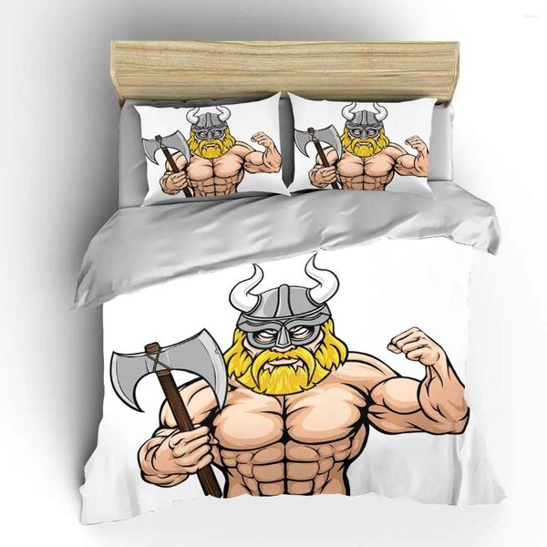 Ensembles de literie European American Tough Guy American Mignon 3 pièces King Size Double lit Adult Set Microfiber ou Polyester Couptin