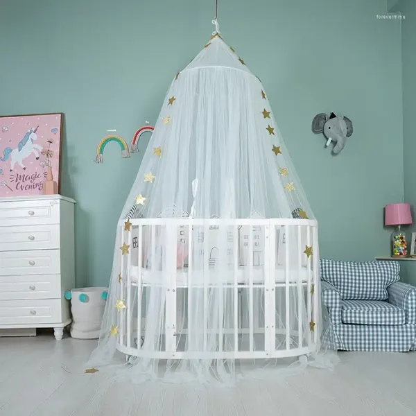 Conjuntos de ropa de cama Techo para el hogar Mosquitera Dream Crown Bed Tent para la habitación de los niños Cuna