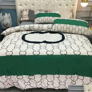 Conjuntos de ropa de cama de lujo naranja rey diseñador algodón oro caballo impreso reina tamaño edredón er hoja de cama moda fundas de almohada conjunto d dho3n