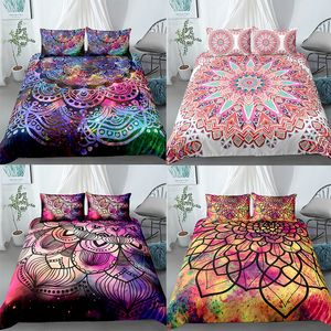 Juegos de cama Juego de Mandala Funda nórdica Colchas bohemias Juegos de cama 221129