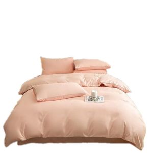 Ensembles de literie Style nordique ensemble rose pour enfants et adultes lit Double grand quatre pièces housse de couette drap oreiller 231118