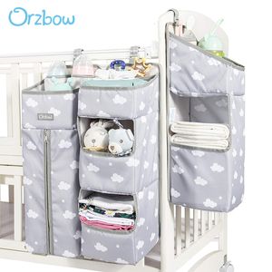 Ensembles de literie Orzbow Organisateur de lit de bébé Sacs suspendus Pour né Sacs de rangement pour couches de berceau Organisateur de soins pour bébé Literie pour bébé Sacs d'allaitement 230309