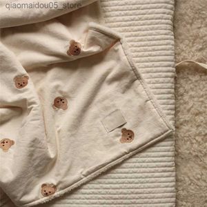 Conjuntos de ropa de cama Ropa de cama de felpa Ropa de cama para bebés Ropa de cama de invierno Accesorios para bebés recién nacidos Colchones para niños Q240228