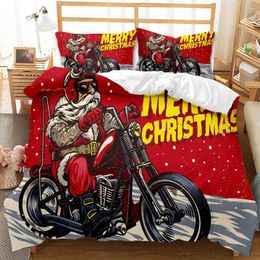 Beddengoed sets kerstman set rode hond dek deksel kerstcadeau Noordse bed 150 kawaii dekbed king size juego de cama