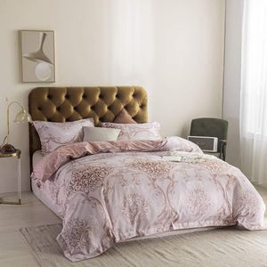 Ensembles de literie Simple Opulence 3 pièces linge de lit Double ensemble de literie réversible Floral King Size taie d'oreiller housse de couette couette ensembles de draps 230923