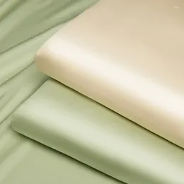 Ensembles de literie trois pièces, couvre-lit simple, couleur soie, drap de couette double, matelas
