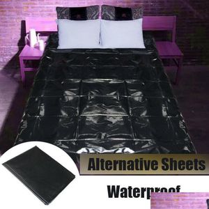 Beddengoed sets duimen PVC waterdichte seksbed sheet voor ADT paar game passie leveringen slaap er LJ2008192192 drop levering 2022 h otaov