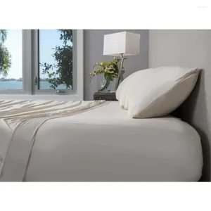 Ensembles de literie Linge de lit ultra-doux Ensemble de draps de confort actif La couette respire mieux que le coton Fret gratuit