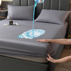 Beddengoed sets waterdichte matrasbeschermer deksel elastisch gepast laken ademende kussenbed dubbele paar beddenspread 2 personen 90 150 160x200 221205