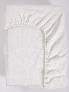 Ensembles de literie en gros respirant Boho neutre matelas de lit ajusté 100% coton draps de berceau pour matelas de berceau standard 231218