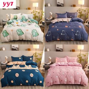 Juegos de ropa de cama YanYangTian, cama nórdica de cuatro piezas, mantas de verano e invierno para sábanas tamaño queen, ropa de cama calico 230422