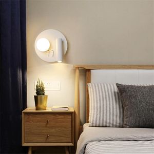 Slaapkamer bedmuurlampen moderne minimalistische woning woonkamer decoratie lamp led gang trap achtergrondlichten